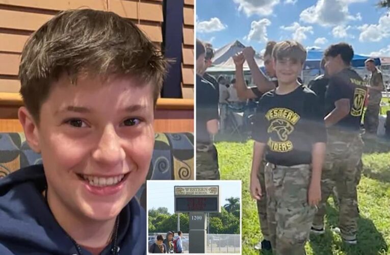Florida 14-year-old boy Knox MacEwen dies while running a 5K race in Florida