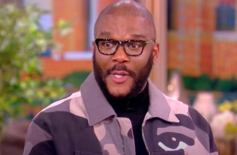 Tyler Perry breaks down crying on ‘The View’ and pauses interview