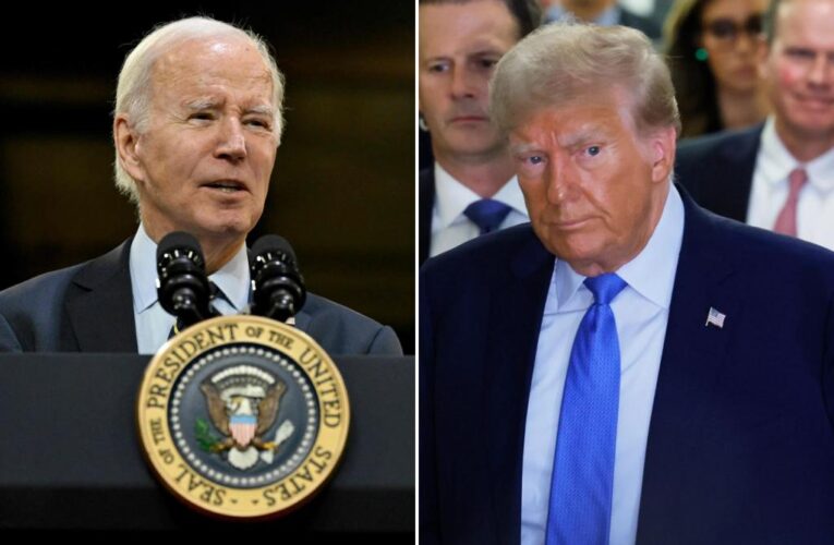 Trump narrowly beats Biden in hypothetical 2024 rematch: poll