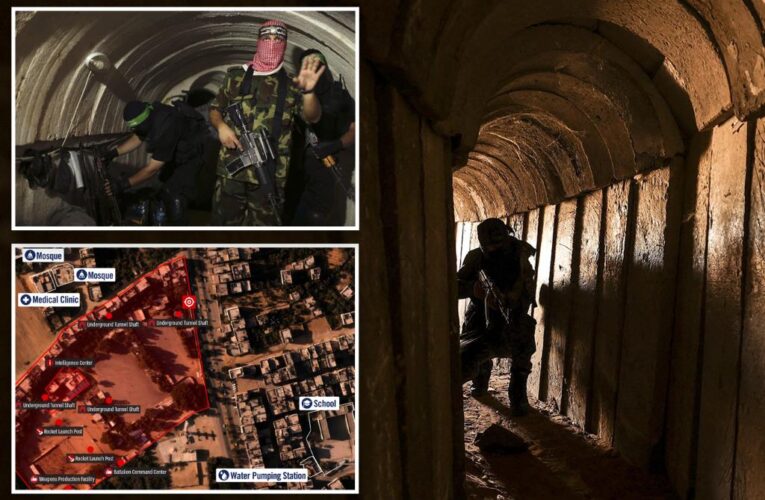 What we know about Hamas’ 300-mile tunnel system below Gaza