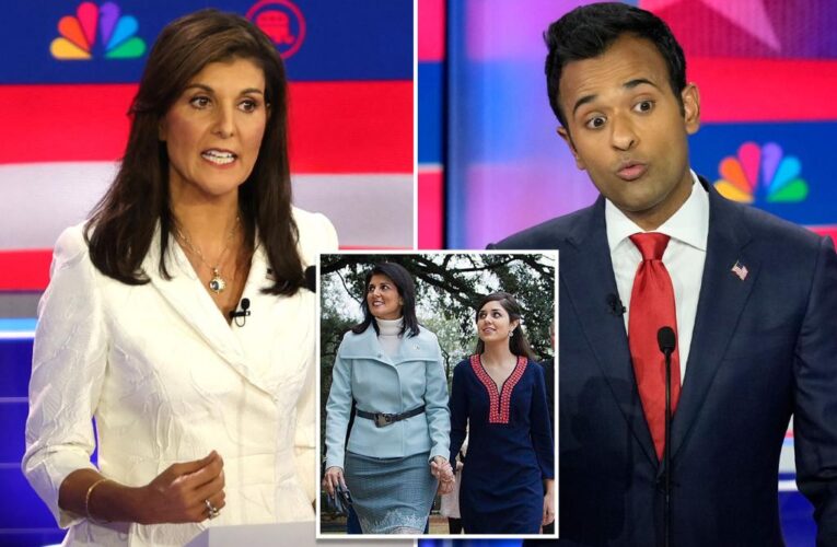 Nikki Haley rips Vivek Ramaswamy as ‘scum’ in fiery exchange after GOP hopeful calls out her daughter’s TikTok use