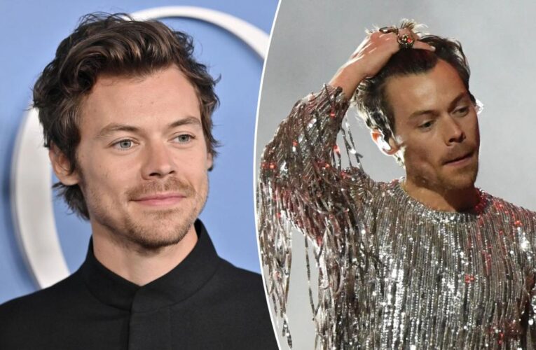 Harry Styles appears unrecognizable with shaved head