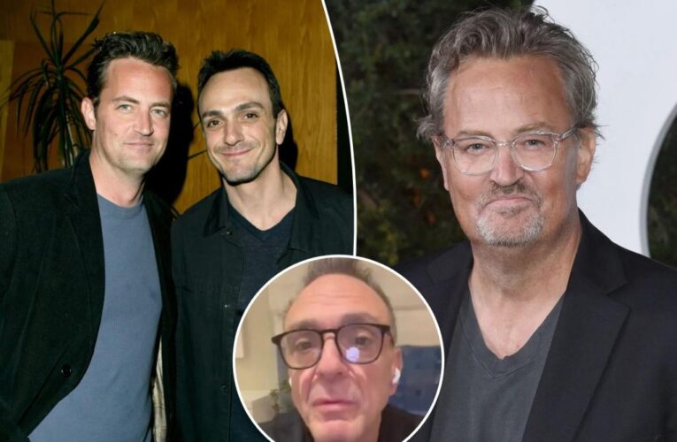 Hank Azaria details late friend Matthew Perry’s ‘sad’ funeral