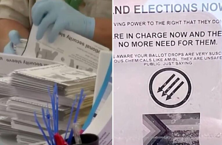 Fentanyl mailed to election offices in four states: feds