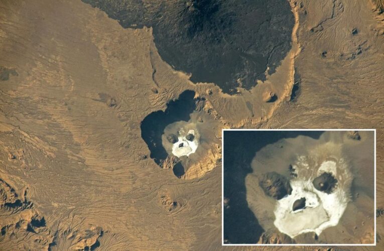 NASA releases ‘ghostly’ skull-like image seen from space