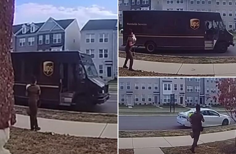 Maryland UPS driver carjacked at gunpoint, truck stolen in broad daylight