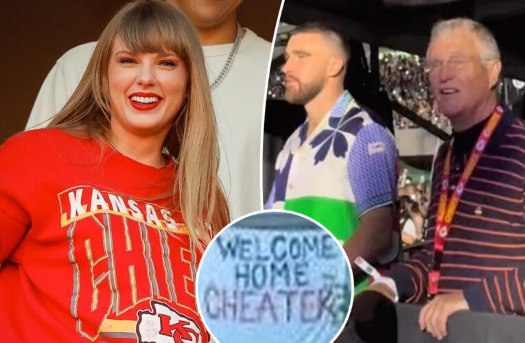 Taylor Swift’s dad called ‘traitorous’ for wearing Chiefs gear