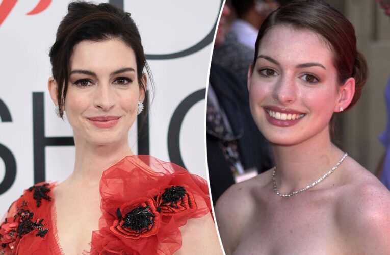 Anne Hathaway told career would fall off cliff at the age 35