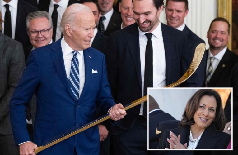 Biden once again calls VP ‘President Harris’ at Stanley Cup celebration