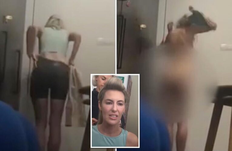 Australian TV personality Jess Eva accidentally posts nude video