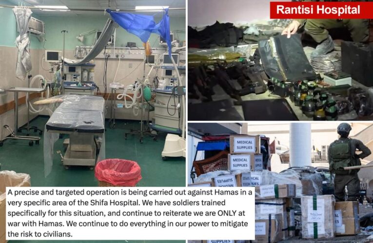 Israel says it found evidence of Hamas base at al Shifa hospital during raid