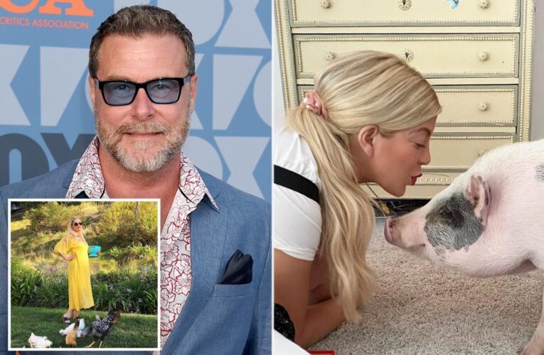 Dean McDermott says Tori Spelling invited her pet pig into their bed —ruining the marriage