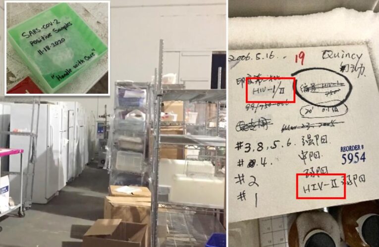 Pathogens labeled ‘HIV’ and ‘Ebola’ found inside illegal Chinese-owned biolab in California