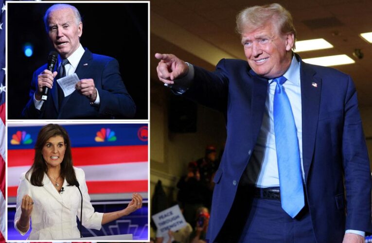 Trump beats Biden, Newsom, Harris, Manchin in 2024: poll