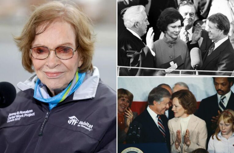 A timeline of key moments from former first lady Rosalynn Carter’s 96 years