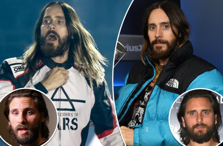 Jared Leto reacts to Scott Disick lookalike comparisons