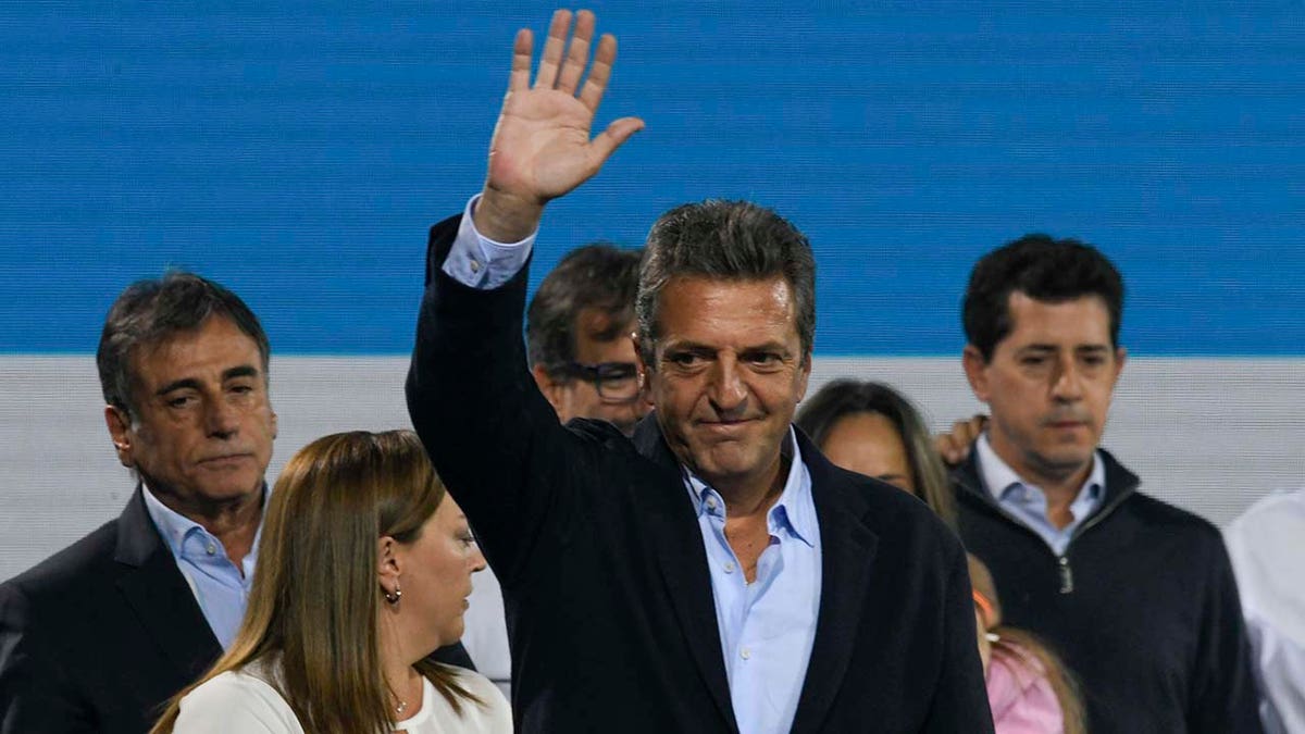 Argentina's Economy Minister Sergio Massa