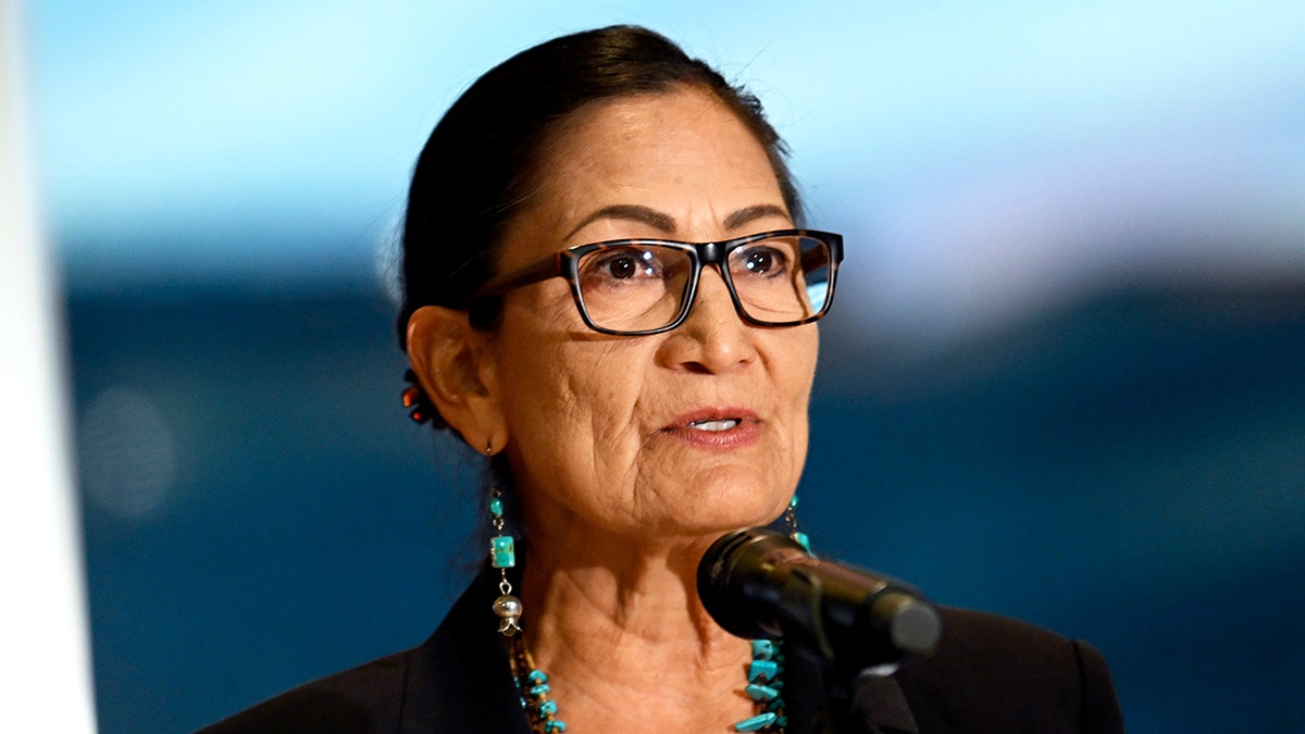 Deb Haaland in September 2023