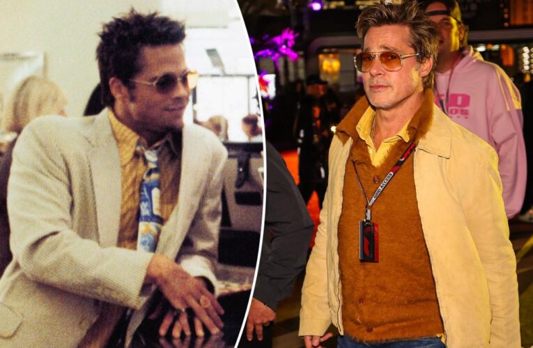 Brad Pitt dresses like ‘Fight Club’ character Tyler Durden