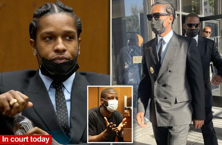 A$AP Rocky to go to trial for allegedly shooting at ex-pal, while new video emerges