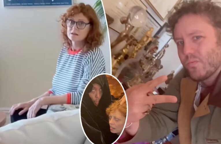 Susan Sarandon cameos in son’s day in life of a ‘nepo baby’ video