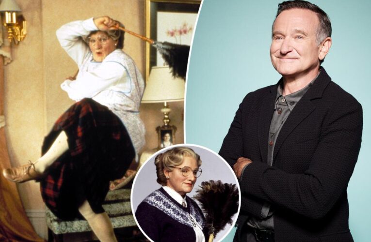 Robin Williams’ ‘Mrs. Doubtfire’ improvising 2M feet of film