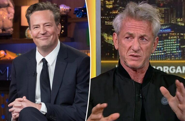Sean Penn wasn’t ‘terribly surprised’ by Matthew Perry’s ‘tragic’ death