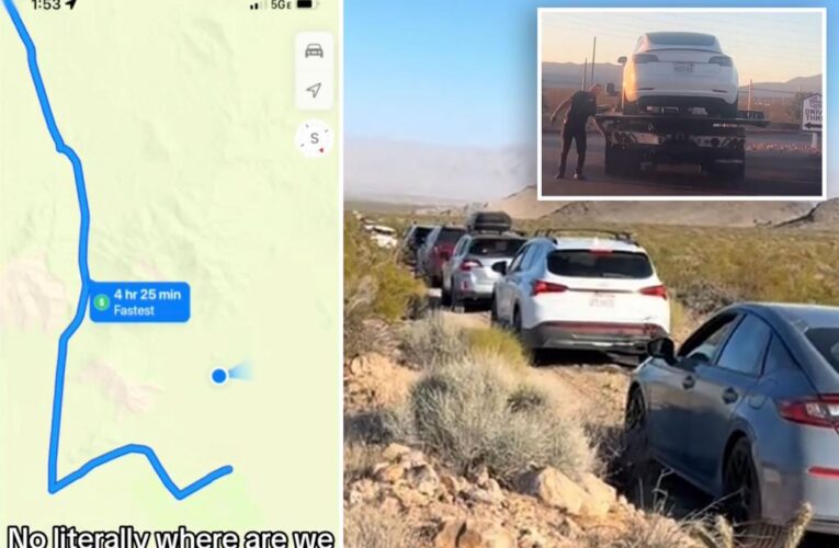 Google Maps takes travelers on a shortcut home that instead strands them in Nevada desert