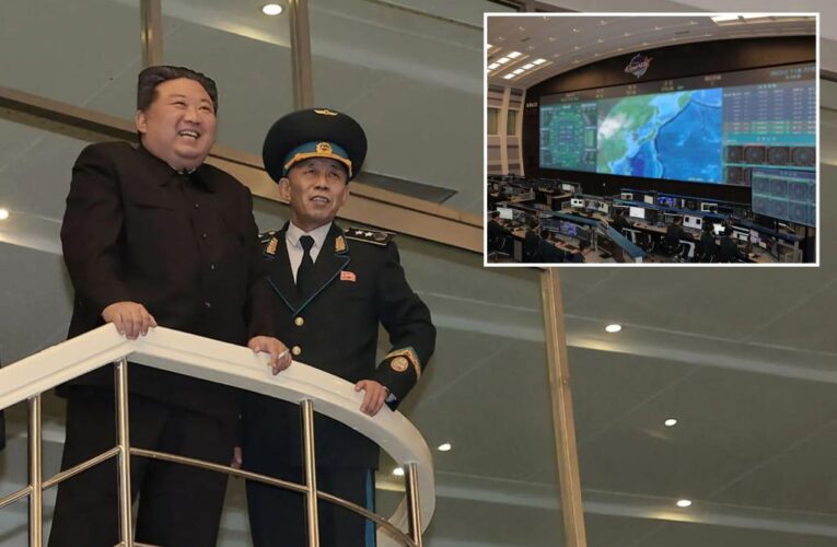 North Korea’s Kim Jong Un inspects spy satellite photos of ‘target regions’, US bases