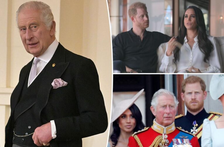 Harry, Meghan made Charles’ slimmed-down monarchy ‘difficult’