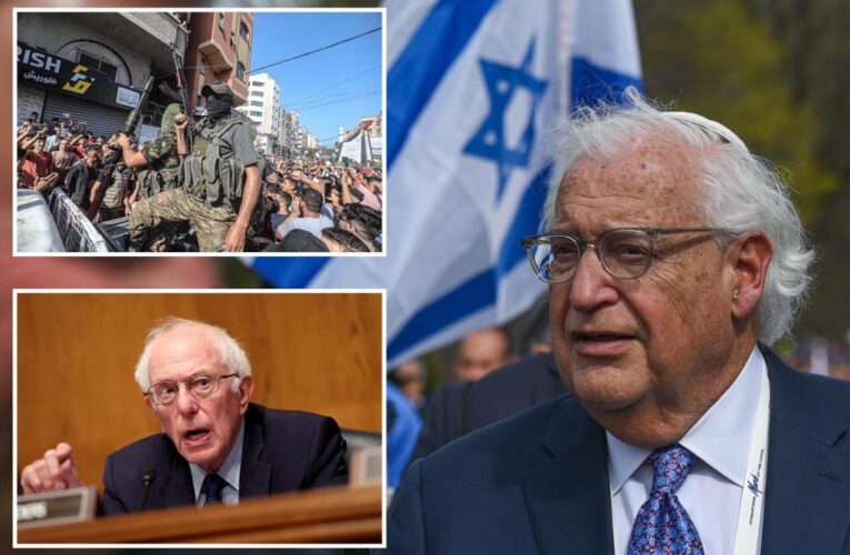 Bernie Sanders’ ‘old and tired’ ideas for Middle East peace