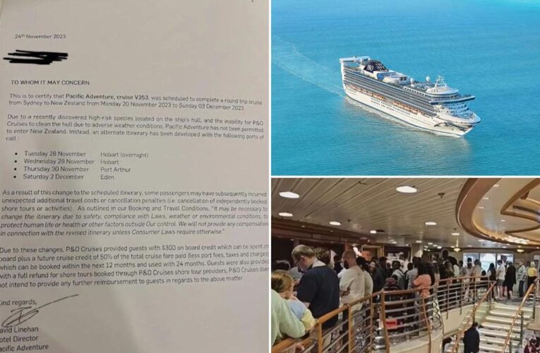 ‘Nightmare’ cruise at center of controversy after ship forced to tour totally different country instead of original destination