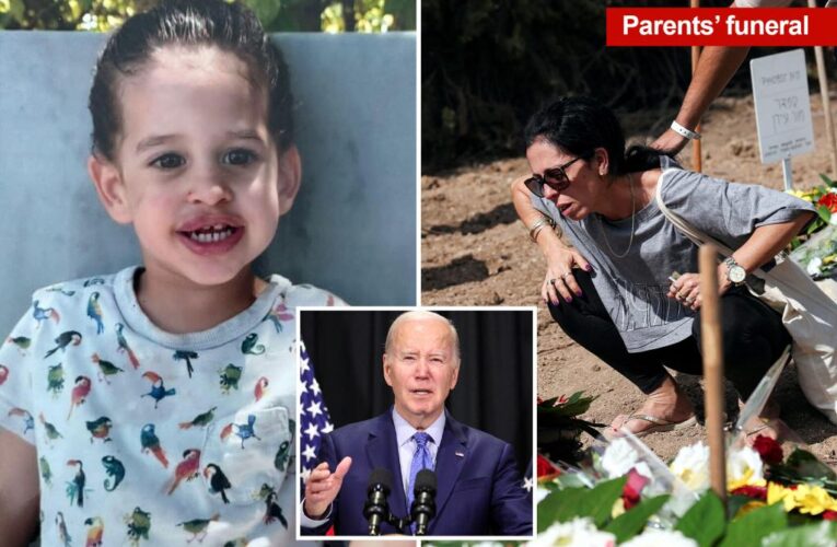 Biden hails release of 4-year-old American, says he’s optimistic cease-fire could grow