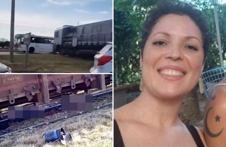 Julia de Albuquerque Violato cut in half in freak train collision