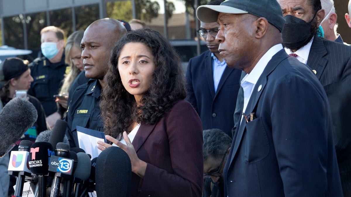 Harris County Judge Lina Hidalgo.