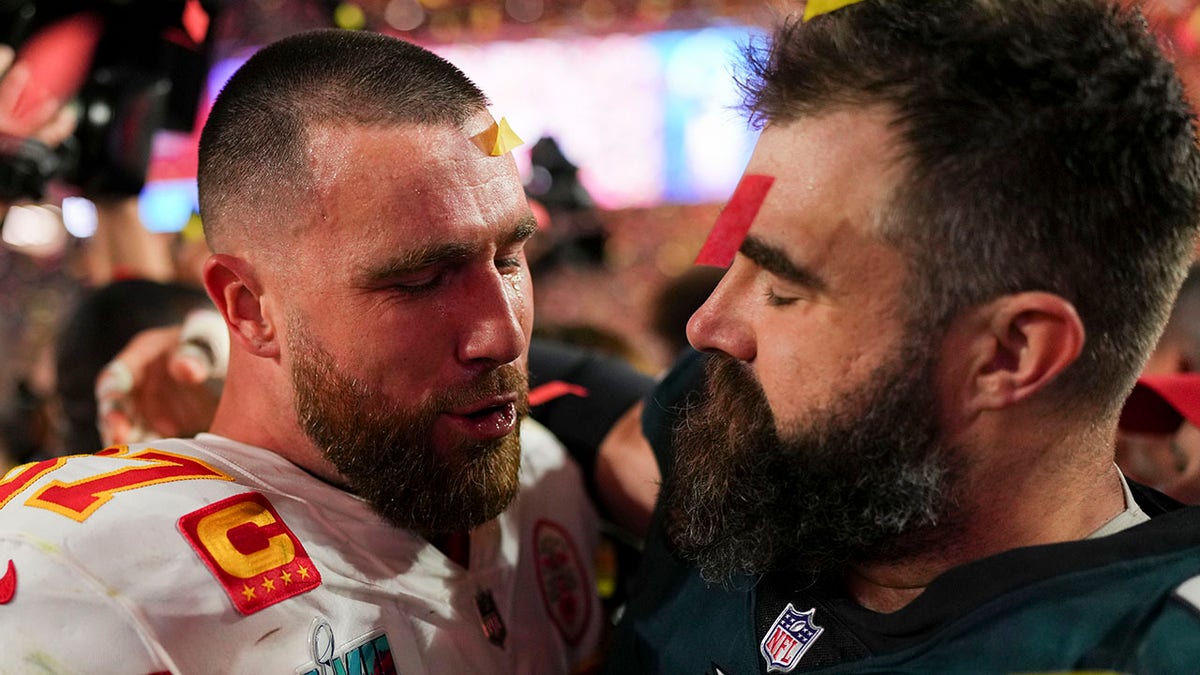 Travis and Jason Kelce