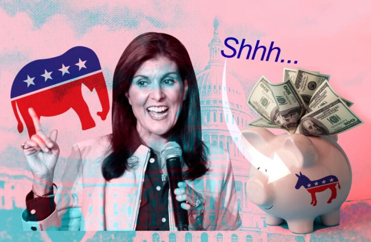Nikki Haley rakes in cash — from Democrats looking to stop Trump