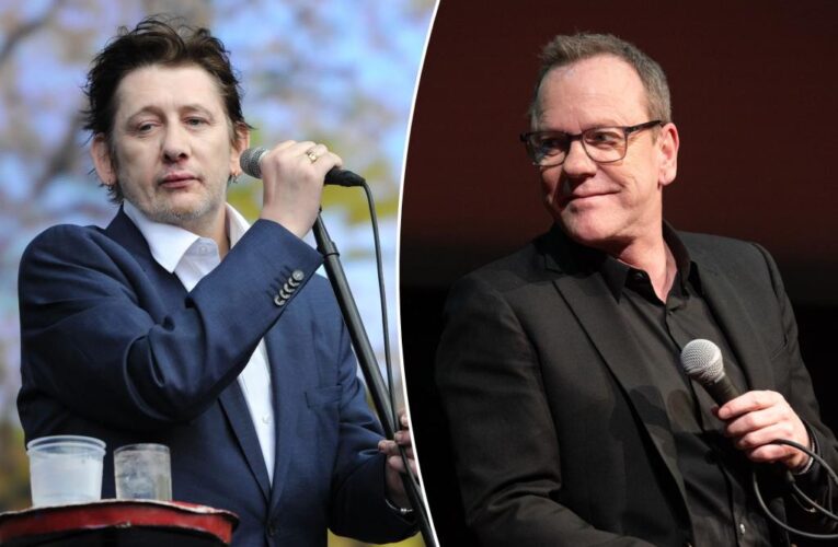 Kiefer Sutherland, Shane MacGowan once got into a bar fight