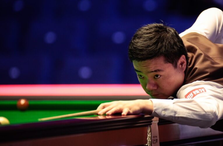 UK Championship snooker: Ding Junhui enjoys massive fluke as he begins UK title quest with battling win – ‘So lucky’