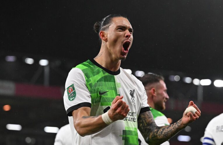 Darwin Nunez fires Liverpool into Carabao Cup quarter-finals, Chelsea, Everton and Fulham also advance