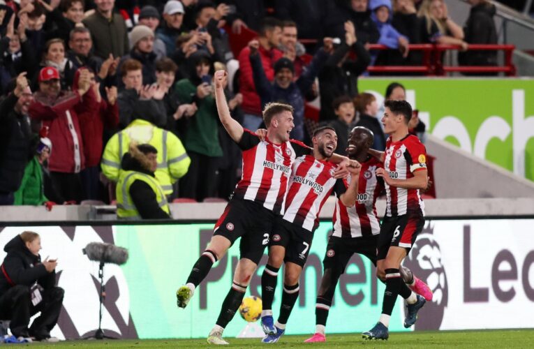 Premier League: Brentford come from behind to beat West Ham United, Brighton drop points at Everton