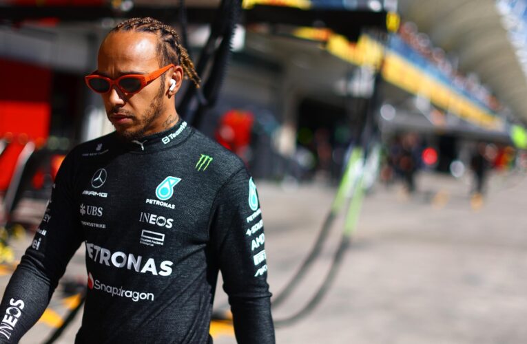Hamilton 'counting down the days' with 'frustrating' 2023 Mercedes car