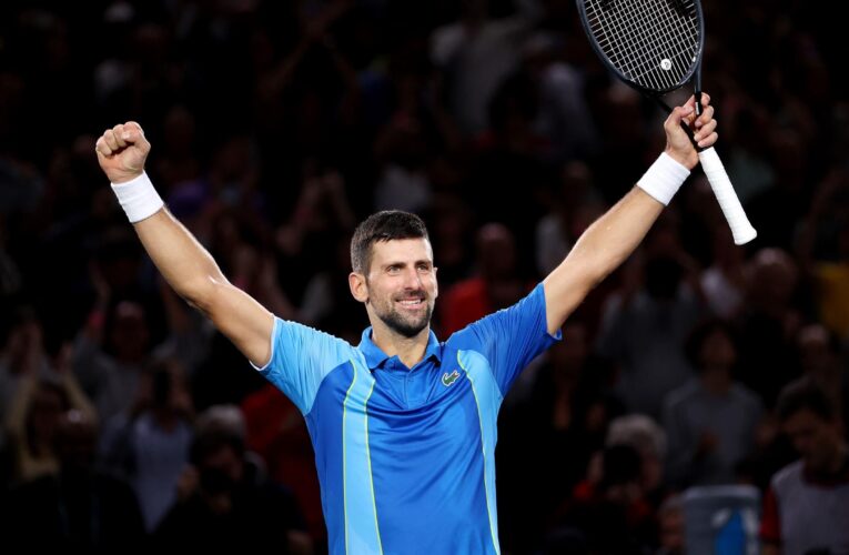 Novak Djokovic claims seventh Paris Masters title with straight-sets victory over Grigor Dimitrov in the final
