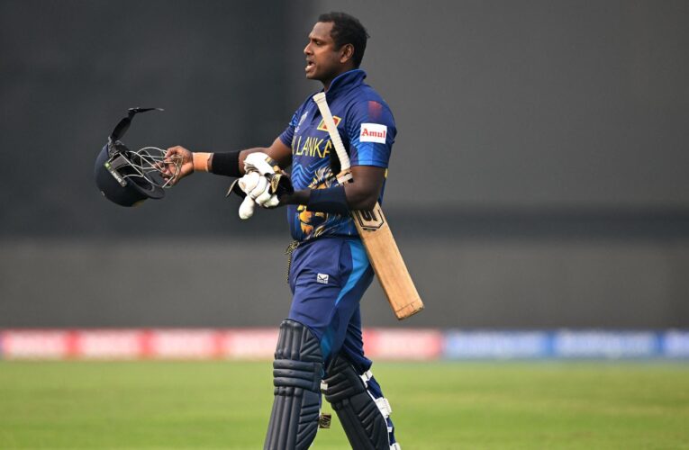 Cricket World Cup: ‘Disgraceful’ – Angelo Mathews lambasts Bangladesh as Sri Lankan batsman timed out