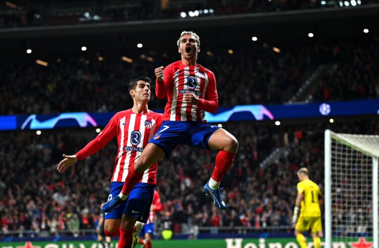 Atletico Madrid 6-0 Celtic – Antoine Griezmann and Alvaro Morata net braces in UEFA Champions League victory