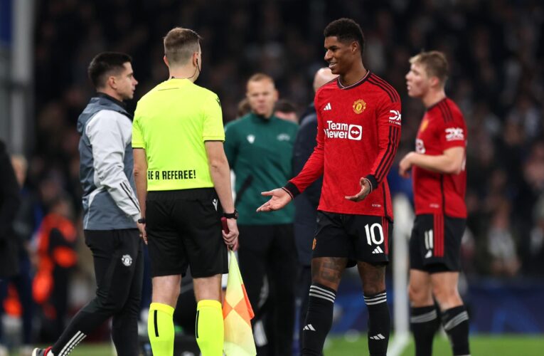 'Not in a million years' – Hargreaves and Scholes fume at Rashford red card decision