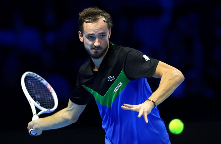 Friendship set aside as Daniil Medvedev impresses in straight sets win over Andrey Rublev at ATP Finals