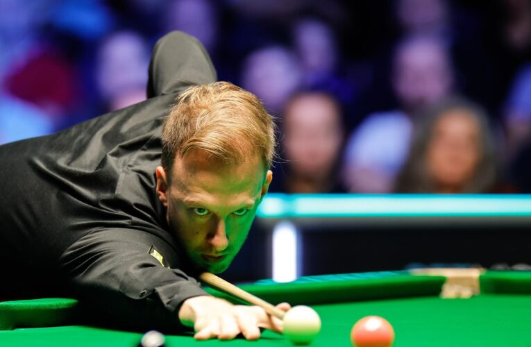 Champion of Champions snooker: Judd Trump survives scare to book final place with win over Barry Hawkins