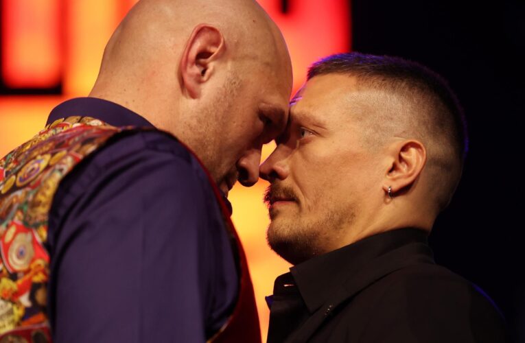 Fury vows to 'break' Usyk and 'cement legacy as the No. 1 fighter in this era'