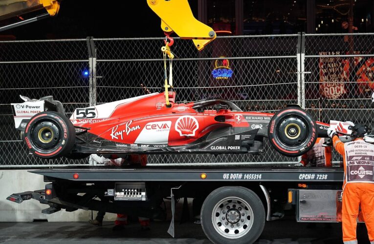 Las Vegas GP: Carlos Sainz manhole incident ‘unacceptable for F1’, says Ferrari boss Fred Vasseur